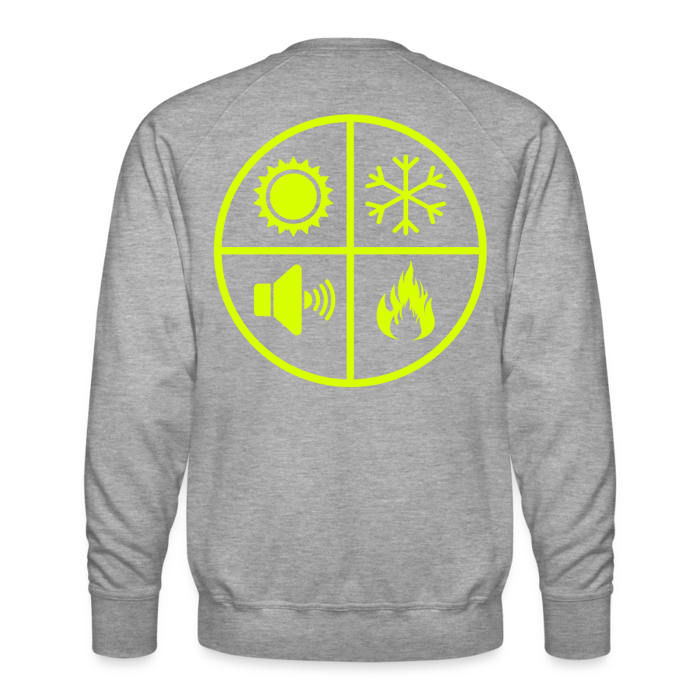 Unisex Premium Pullover "Isolierer" neongelb Männer Premium Pullover