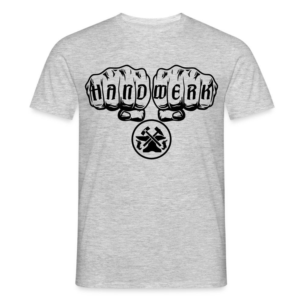 Unisex T-Shirt "Metallbauer" Grau meliert Männer T-Shirt
