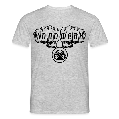 Unisex T-Shirt "Metallbauer" Grau meliert Männer T-Shirt