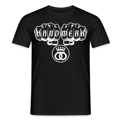 Unisex T-Shirt "Bäcker" Schwarz Männer T-Shirt