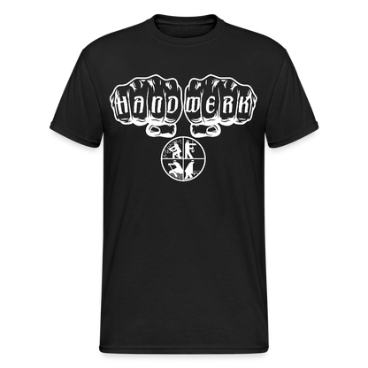 Unisex T-Shirt "Feuerwehr 3" Schwarz Männer Gildan Heavy T-Shirt