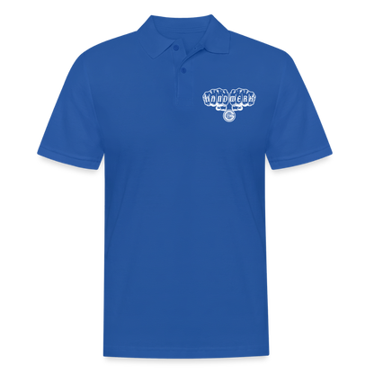 Männer Poloshirt "Gerüstbauer" Royalblau Männer Poloshirt