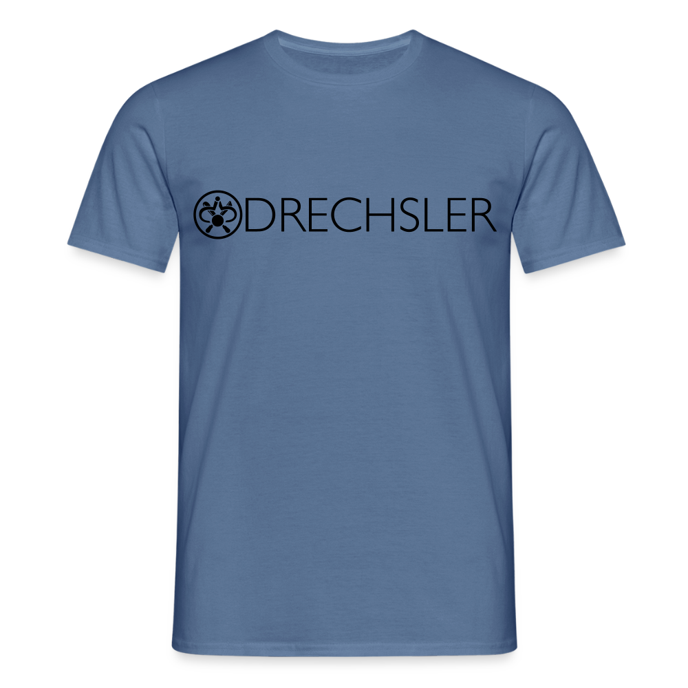 Unisex T-Shirt "Drechsler" Taubenblau Männer T-Shirt