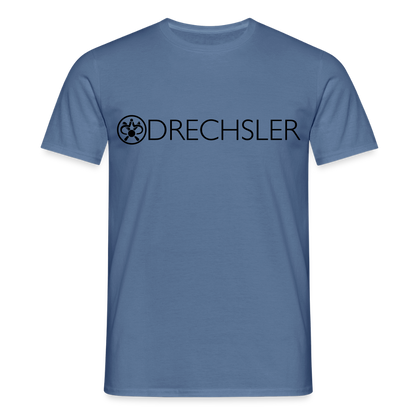 Unisex T-Shirt "Drechsler" Taubenblau Männer T-Shirt