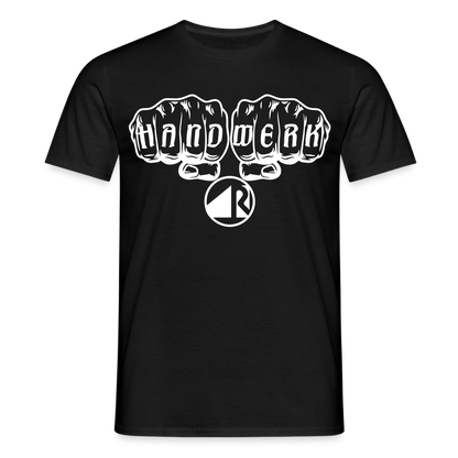 Unisex T-Shirt "Raumausstatter" Schwarz Männer T-Shirt