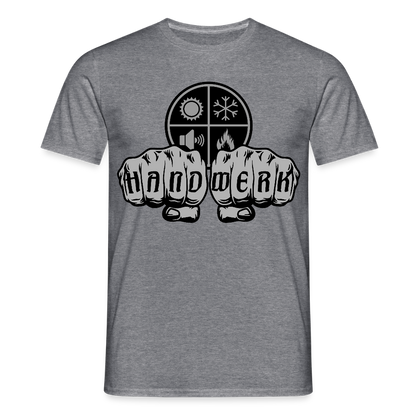 Unisex T-Shirt "Isolierer" Graphit meliert Männer T-Shirt