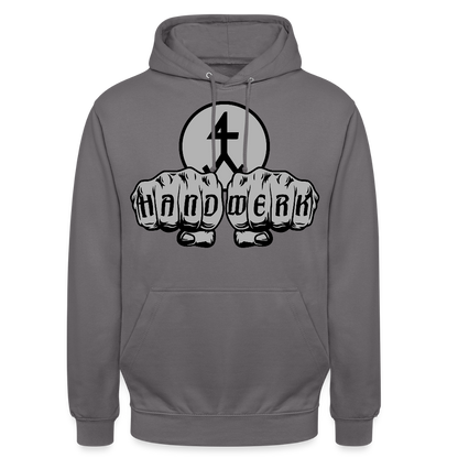 Unisex Hoodie "Steinmetz" Mittelgrau Unisex Hoodie
