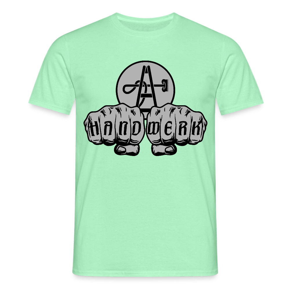 Unisex T-Shirt "Gebäudereiniger" Mintgrün Männer T-Shirt