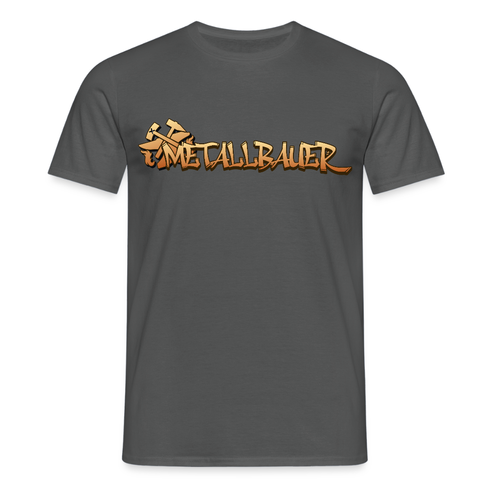 Unisex T-Shirt "Metallbauer" Anthrazit Männer T-Shirt
