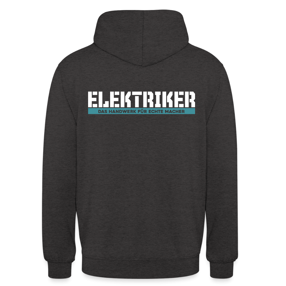 Unisex Hoodie HW-300 | MACHER "Elektriker" Anthrazit Unisex Hoodie {{ color }}