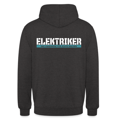 Unisex Hoodie HW-300 | MACHER "Elektriker" Anthrazit Unisex Hoodie {{ color }}