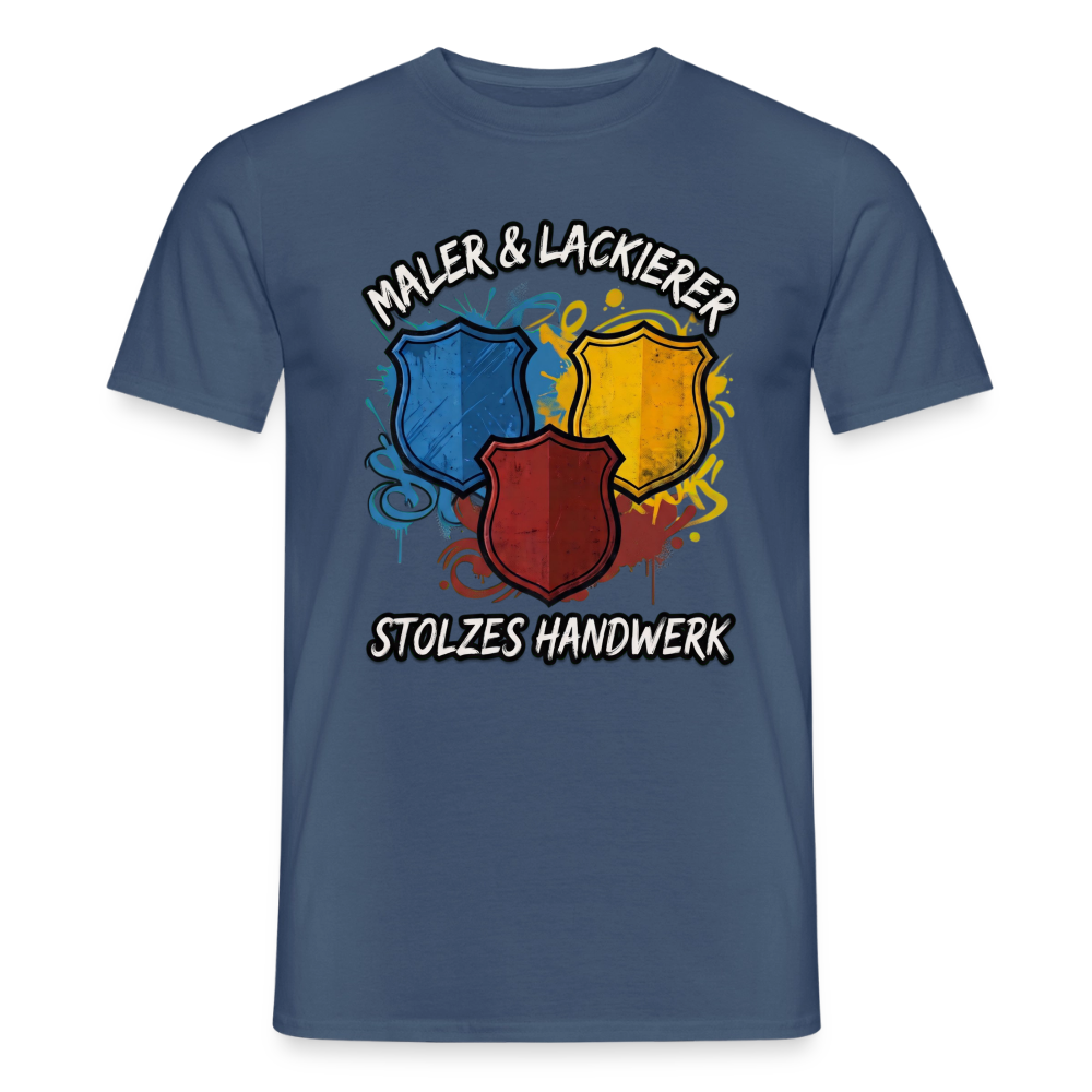 Männer T-Shirt „Maler & Lackierer – Stolzes Handwerk“ von Spreadconnect in Unisex-Passform