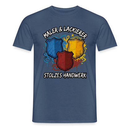 Männer T-Shirt „Maler & Lackierer – Stolzes Handwerk“ von Spreadconnect in Unisex-Passform