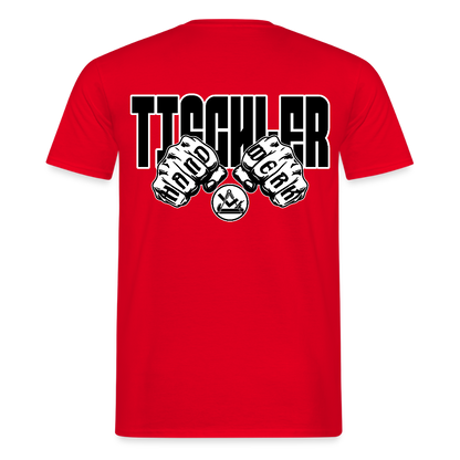 Unisex T-Shirt "Tischler" Rot Männer T-Shirt