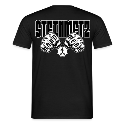 Unisex T-Shirt "Steinmetz" Schwarz Männer T-Shirt