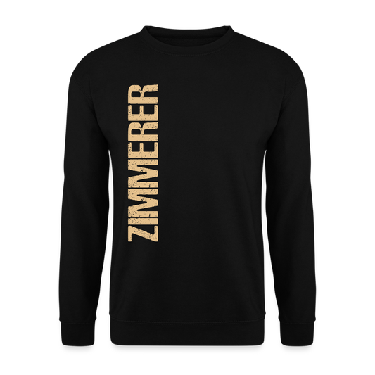 Unisex Pullover "Zimmerer" - Schwarz