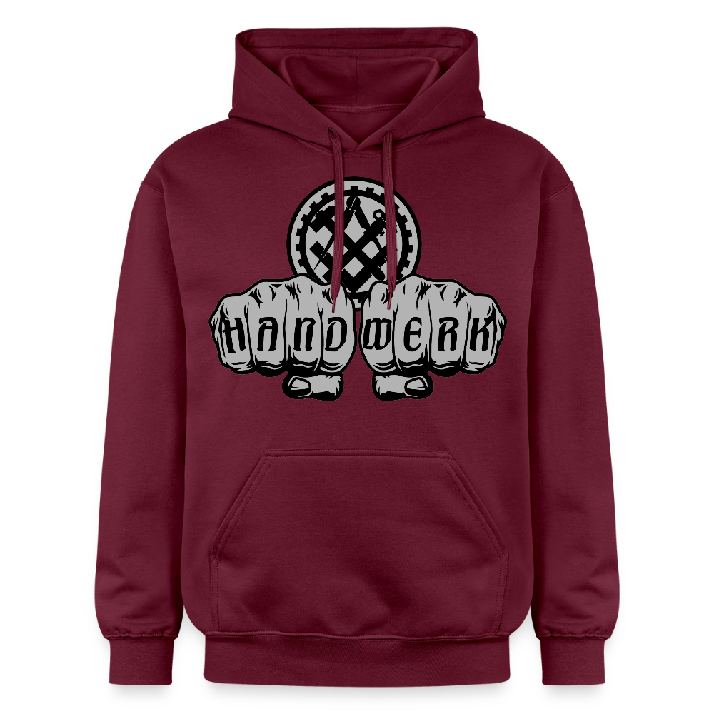 Gildan Unisex Softstyle® "Mechaniker" Maroon Gildan Unisex Softstyle® Midweight Hoodie