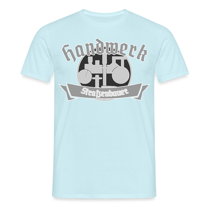 Unisex T-Shirt "Strassenbauer" Sky Männer T-Shirt