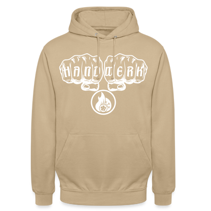 Unisex Hoodie "Klimatechniker" Beige Unisex Hoodie