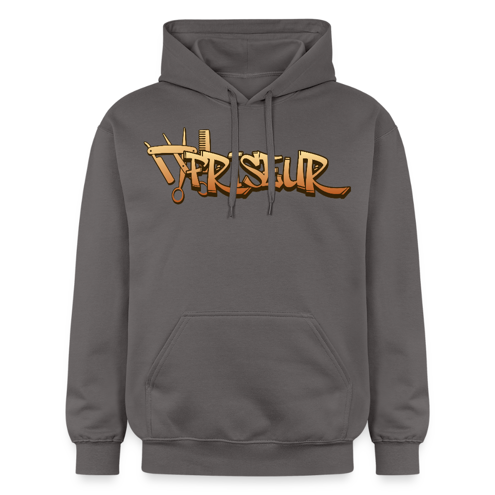 Gildan Unisex Softstyle® "Friseur" Dunkelgrau Gildan Unisex Softstyle® Midweight Hoodie