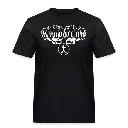 Männer Workwear T-Shirt "Steinmetz" - Schwarz