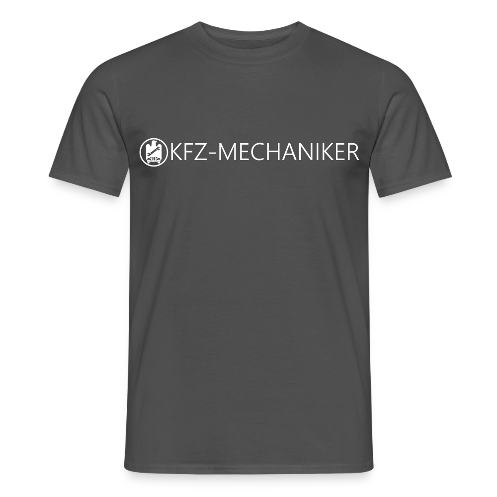 Unisex T-Shirt "KFZ-Mechaniker"-Lite Anthrazit Männer T-Shirt {{ color }}