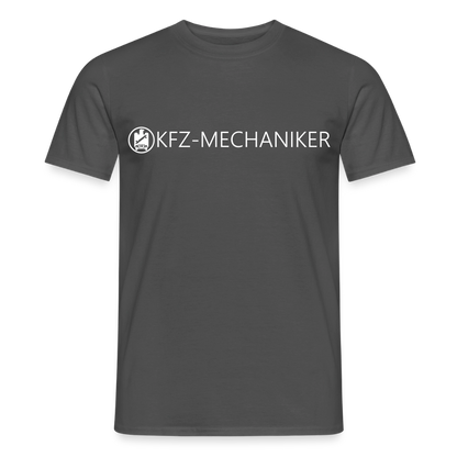 Unisex T-Shirt "KFZ-Mechaniker"-Lite Anthrazit Männer T-Shirt {{ color }}
