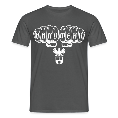 Unisex T-Shirt "Maler" Anthrazit Männer T-Shirt