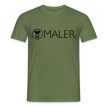 Unisex T-Shirt "Maler" Militärgrün Männer T-Shirt
