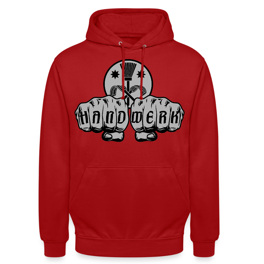 Unisex Hoodie "Schornsteinfeger" Rot Unisex Hoodie