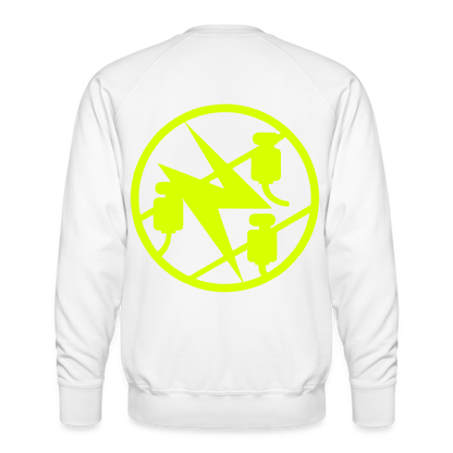 Unisex Premium Pullover "Elektriker" neongelb Männer Premium Pullover