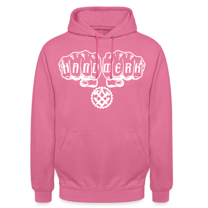 Unisex Hoodie "Mechaniker" Pink Unisex Hoodie