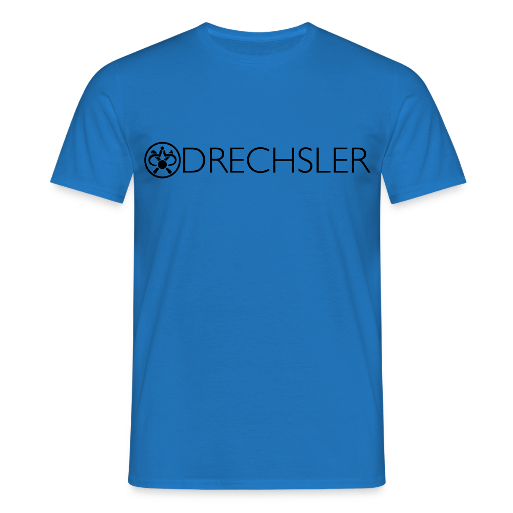 Unisex T-Shirt "Drechsler" Royalblau Männer T-Shirt