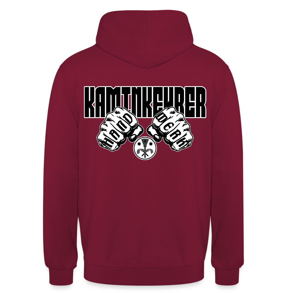 Unisex Hoodie "Kaminkehrer" Bordeaux Unisex Hoodie