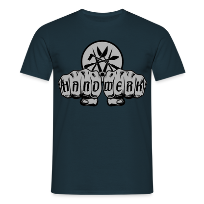 Unisex T-Shirt "Spengler" Navy Männer T-Shirt