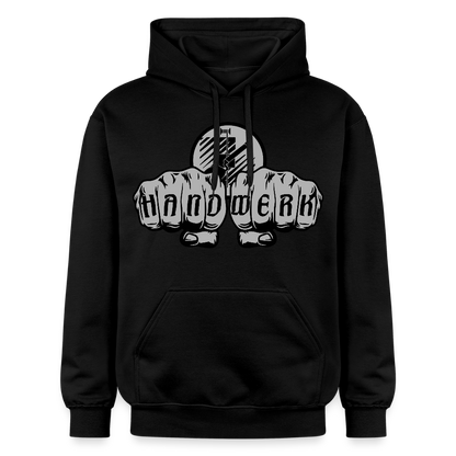 Gildan Unisex Softstyle® "Fliesenleger" Schwarz Gildan Unisex Softstyle® Midweight Hoodie