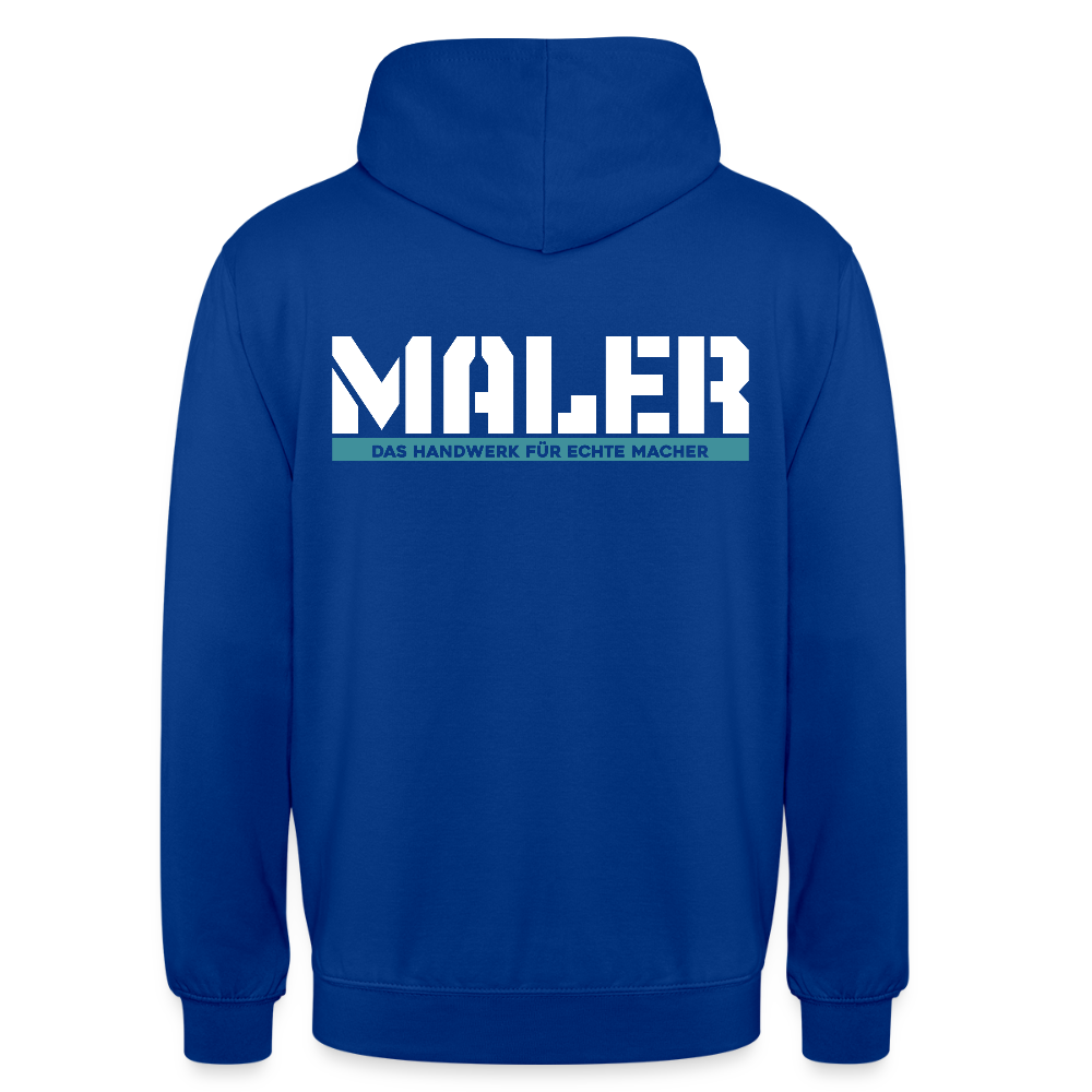 Unisex Hoodie HW-300 | MACHER "Maler" Royalblau Unisex Hoodie {{ color }}