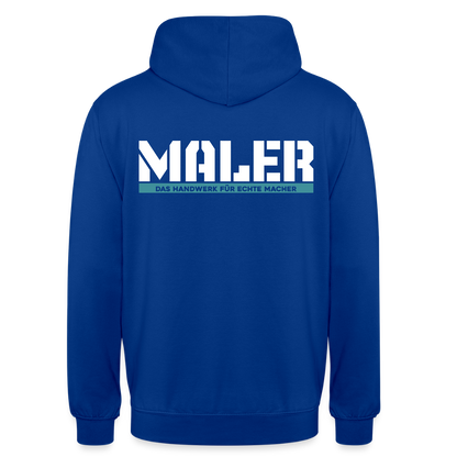 Unisex Hoodie HW-300 | MACHER "Maler" Royalblau Unisex Hoodie {{ color }}