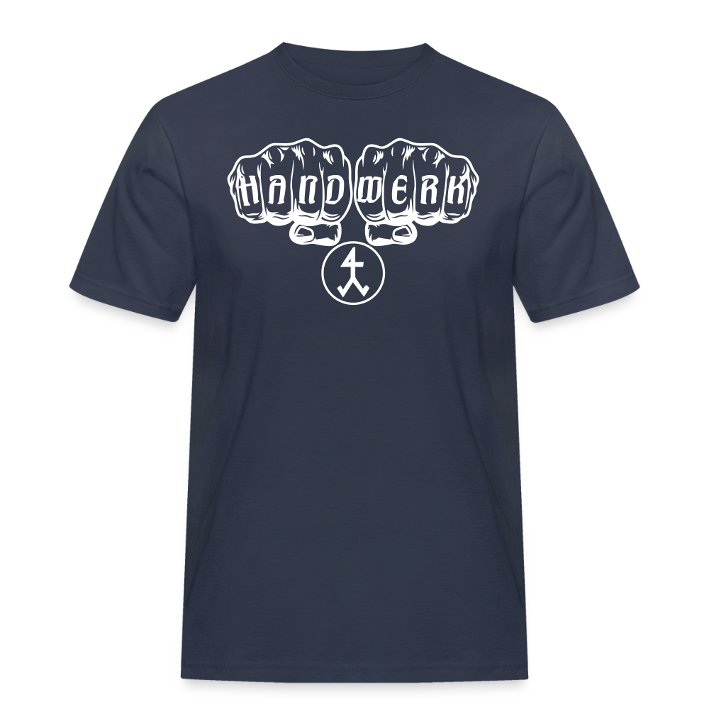 Männer Workwear T-Shirt "Steinmetz" Navy Männer Workwear T-Shirt