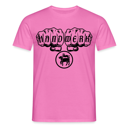Unisex T-Shirt "Fleischer" Pink Männer T-Shirt
