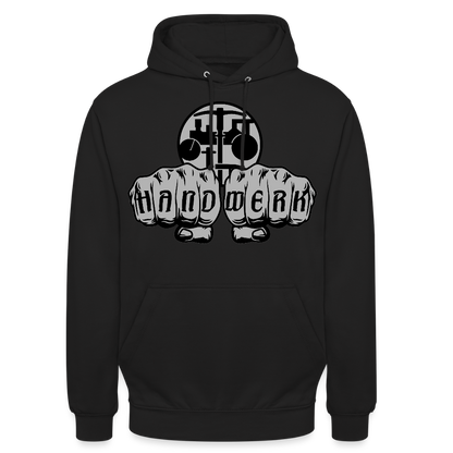 Unisex Hoodie "Strassenbauer" Schwarz Unisex Hoodie