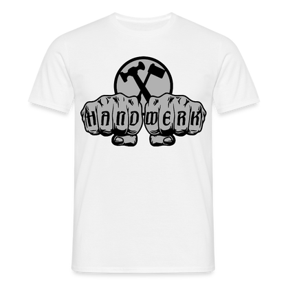 Unisex T-Shirt "Installateur" Weiß Männer T-Shirt