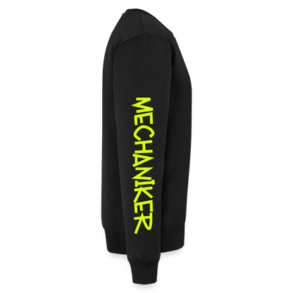 Unisex Premium Pullover "Mechaniker" neongelb Männer Premium Pullover