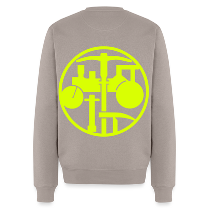Unisex Premium Pullover "Strassenbauer" neongelb Männer Premium Pullover