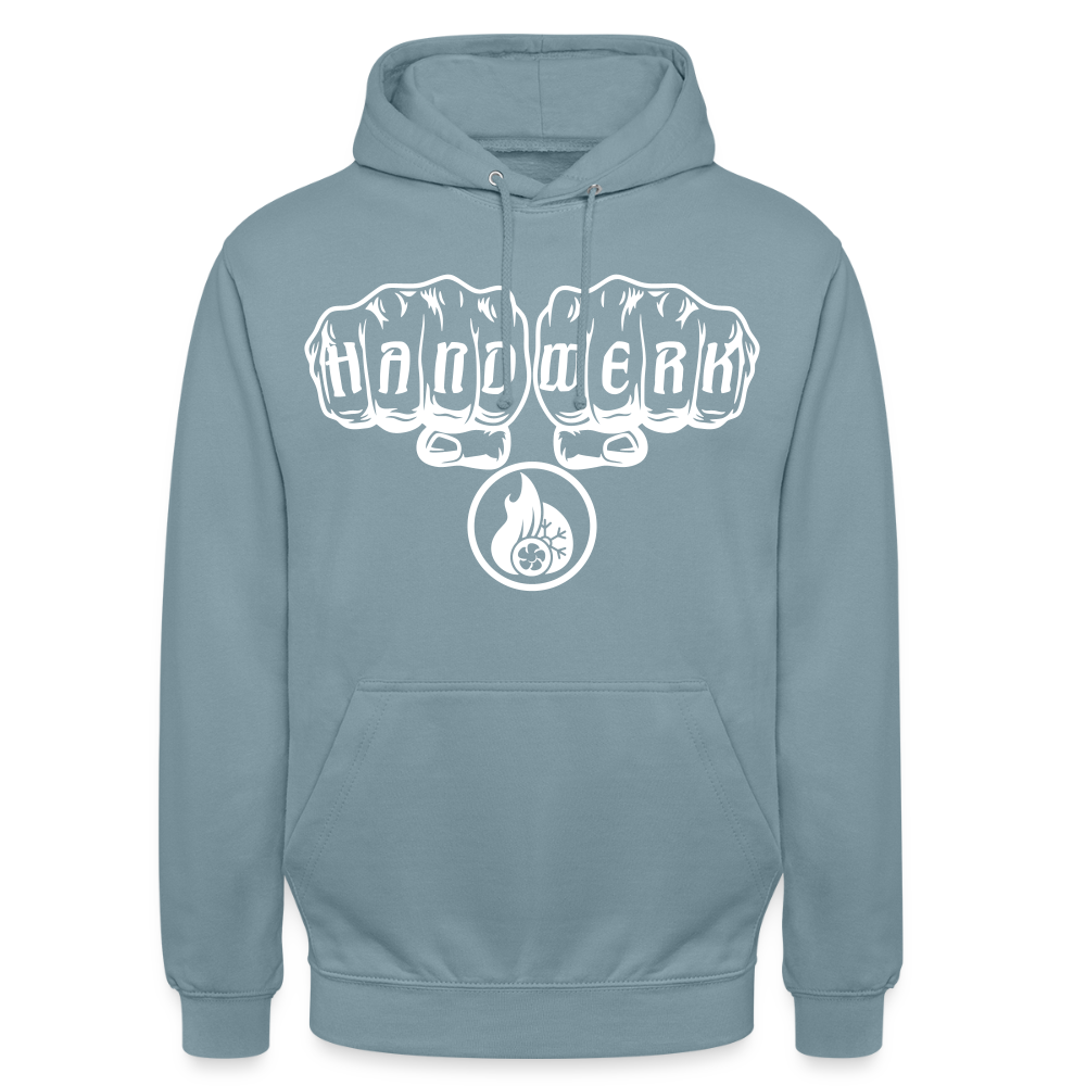 Unisex Hoodie "Klimatechniker" Nebelblau Unisex Hoodie