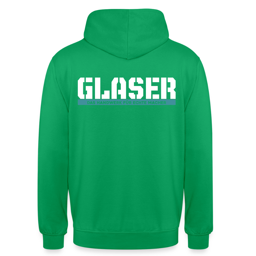 Unisex Hoodie HW-300 | MACHER "Glaser" Kelly Green Unisex Hoodie {{ color }}