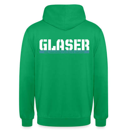 Unisex Hoodie HW-300 | MACHER "Glaser" Kelly Green Unisex Hoodie {{ color }}