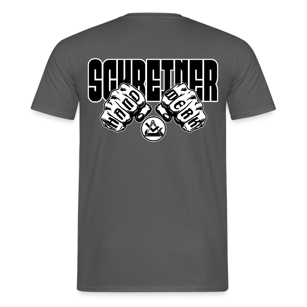 Unisex T-Shirt "Schreiner" Anthrazit Männer T-Shirt