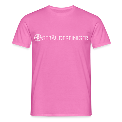 Unisex T-Shirt "Gebäudereiniger" Pink Männer T-Shirt