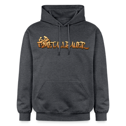 Gildan Unisex Softstyle® "Metallbauer" Dunkelgrau meliert Gildan Unisex Softstyle® Midweight Hoodie